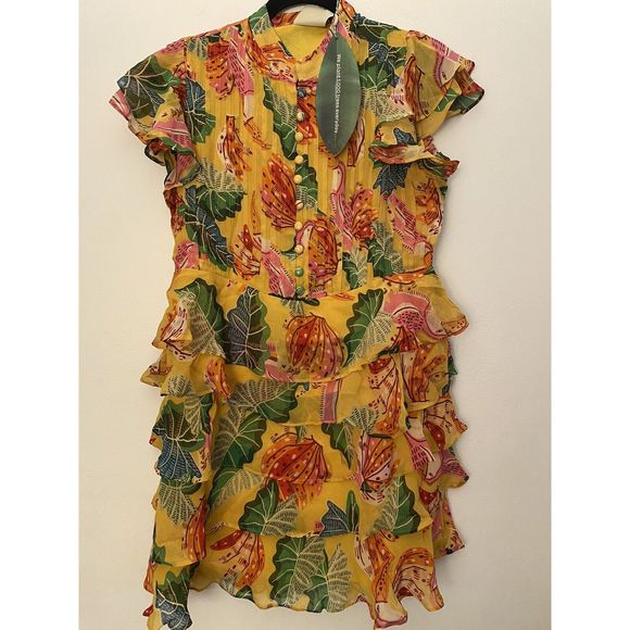 farm Rio Beaks And bananas Mini Dress - Picture 5 of 11